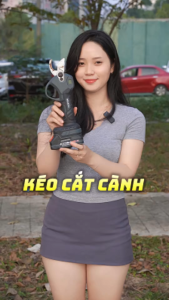 Kéo Cắt Cành Pin WORFIX WF-CP30PRO Động Cơ Không Chổi Than Màn Hình Hiển Thị Lưỡi Cắt Hợp Kim
