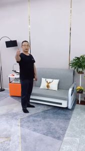 Giường sofa đa năng gấp gọn thông minh cao cấp thiết kế hiện đại trẻ trung sang trọng khung thép chất lượng cao bền bỉ đệm mút cao su non cho cảm giác êm ái có ngăn chứa đồ  vừa làm ghế vừa làm giường tiện lợi