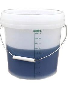 Large Capacity Plastic Bucket 20-50L Transparent Scale with Lid 24 Hour Urine Retention Disinfection Measurement Kitchen Tool