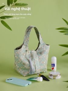 MEIRUOCHENXI | Túi Xách Phong Cách Qipao Thêu Lụa