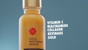 Viva Gold Whitening Serum with Triple Brightening Power 2% Vitamin C 4% Niacinamide & Collagen - 20 ml