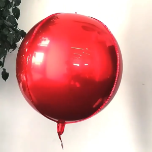 ( 22 INCH ) BALON FOIL BULAT 4D / BALON FOIL BULAT ORBZ 22 INCH / BALON FOIL DEKORASI BENTUK BULAT