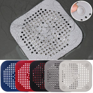 15cm Kitchen Sink Anti-clogging Filter Drain Cover Sink Strainer Bathroom Shower Hair Catcher Stopper Table Heat-Insulation Pad