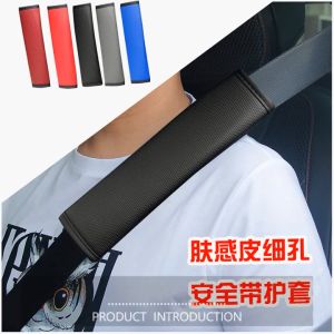 Car Seat Belt Cover Universal Leather Safety Belt for Cars Auto Shoulder Protector Strap Pad Cushion Cover