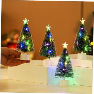 Đồ Trang Trí Cây Thông Noel Phát Sáng Đầy Màu Sắc Đồ Trang Trí Được Chiếu Sáng Lễ Hội Cho Kỳ Nghỉ Cổ Vũ