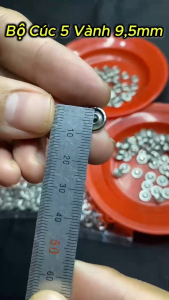 Khuy cúc bấm quần áo 5 vành 95mm thép không gỉ phụ liệu may mặc H&H STORE