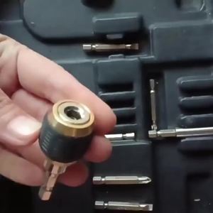 Self-locking Extension Connecting Rod 1/4" 6.3mm Universal Hexagon Shank Drill Bit Screwdriver Magnetism Conversion Adapter Tool