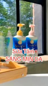 Sữa Tắm Bouncia Dưỡng Ẩm Trắng Da Chiết Xuất Từ Sữa Bò Nhật Bản