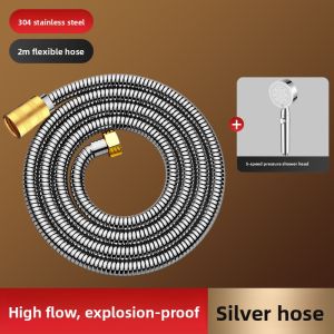 SHENYUAN | Stainless Steel High-Pressure Shower Hose with Thickened Anti-Explosion Design