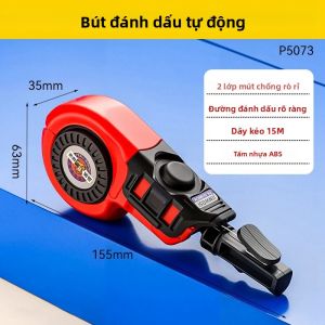 Dụng Cụ Đo Đạc Chế Biến Gỗ Tự Động - Bút Đánh Dấu Bằng Phấn Mực Nhựa Dùng Cho Xây Dựng
