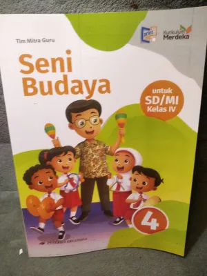 Seni budaya kurikulum merdeka untuk SD & MI kelas 4 erlangga