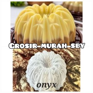 Cetakan puding viral Medium / cetakan puding saphire / cetakan puding onyx plastik tebal