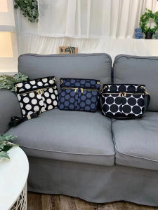 Fashionable Korean Style Womens Crossbody Bag Casual Single Shoulder Bag Simple Geometric Pattern Fashion Leather Bag