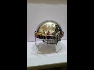 Prasmanan Stainless Roll Top Chaffing Dish Wadah Saji Tebal SUS 304 6 Liter Vicenza VCF001