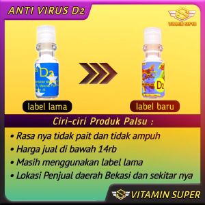 Obat Kucing Anti Virus D2 | Obat Flu Berat Panleu Calici Distemper Mencret Pipis Darah Batuk Muntah Sariawan Lemes Mulut Berliur