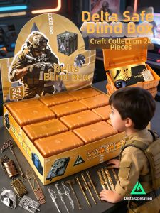 XIONGBUFAN | Delta Action Theme Insurance Box Blind Box Toy for Boys Birthday Gift