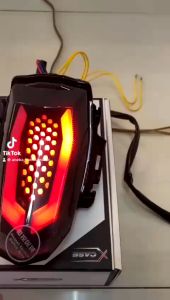 STOPLAMP R15 V3 R15 V4 RGB FULLSET DENGAN MIKA+MAGNET LAMPU STOP BELAKANG R15 V3 R15 V4