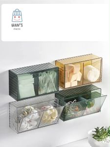 คลินิก กล่องเก็บของ แบบติดผนัง สีขาว เครื่องประดับ ยา ของกระจุกกระจิก ตะกร้าในห้องน้ํา ประหยัดพื้นที่ และเครื่องสําอาง ราคาที่น่าสนใจ