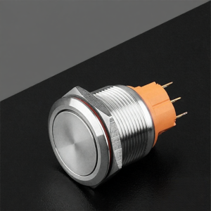 LANBOO | Waterproof Ring Lighted Button Switch Gold Plated Feet