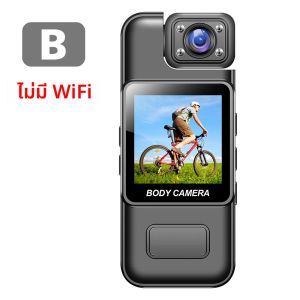 Ultra HD 4K WiFi มินิกล้องเครื่องบันทึกวิดีโอดิจิตอลแบบพกพาตํารวจ BodyCam อินฟราเรด Night Vision กีฬา DV ขี่กล้องวิดีโอ