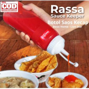 Botol Saos Kecap Basic Home Lion Star Rassa Sauce Keeper Series