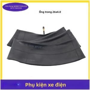 Ruột Xe Đạp 26x4.0 Có Van Schrader Dành Cho Lốp Béo 26 Inch Phụ Tùng Ruột Xe Đạp Địa Hình Bãi Biển