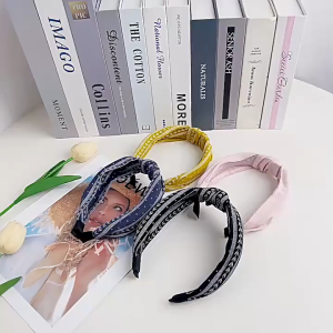 AIDA Korean Vintage Headband Scrunchie Set Retro Old School Hair Accessories Stylish Comfortable 韩国复古发箍发圈套装学院风大肠圈发饰
