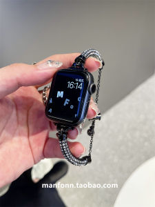 Classy Full Diamond Classic Style Bracelet Suitable for Apple 10 Watch Chain Applewatch987 Representative with 3456se