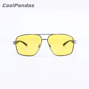 Night Vision Glasses Photochromic Sunglasses Polarized Yellow Lens UV400 Driving Goggles For Car Drivers Sport Men Women Oculos
