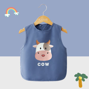 Baby Eating Bib Water and Dirt Resistant Disposable Childrens Gown Mens and Womens Baby Food Childrens Sleeveless Summer Apron