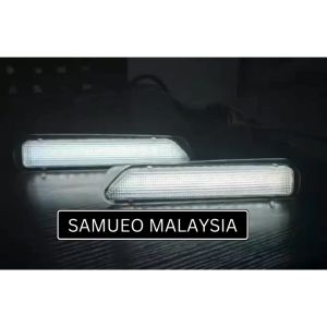 [ 2PCS ] PERODUA AXIA SE AV X 2023 FOG LAMP COVER DAYLIGHT RUNNING SIGNAL 2 COLOUR