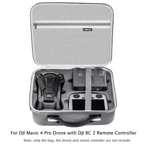 STARTRC Mavic 4 Pro Carrying Case Travel PU Shoulder Bag for DJI RC Pro2 / DJI RC2  กระเป๋าถือกันน้ำ สําหรับ DJI Mavic 4 Pro Drone