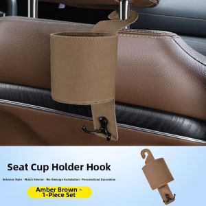 NAIWU | Car Seat Back Organizer Hidden Dual Hooks