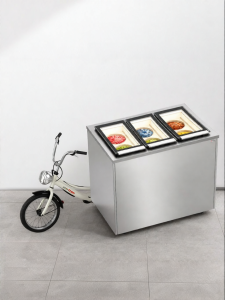 Commercial Gelato Display Freezer TG Glass Lid Pozzetti