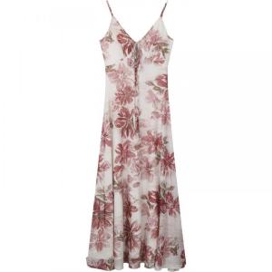 Spaghetti Strap French Style Beautiful Summer Dress For Beach Vacation