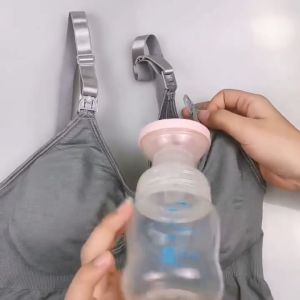 Bra Singlet Menyusu Baby Bayi Breastpump Pumping Nursing Bra Maternity Womens Hands Free Women Singlet Nursing Maternity Breastfeeding Vest Top Pregnant bra