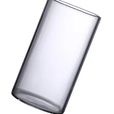 Glass Desk Vase Flower Vase Modern decoration Small Cylinder Flower Centerpiece Vases for Home Office Wedding Table