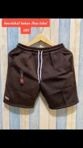 Celana pendek olah raga pria wanita Dewasa sakirstore katun walkshort berkualitas premium maroon