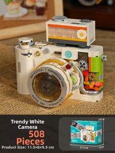 LALAPLAY | Retro Camera Model Building Blocks Toy