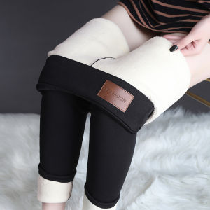 COZOK | Women Lamb Fleece Legging Seamless High Waist Thick Thermal Legging Fashion Winter Warm Female Tights Insulated Pantalon Pants