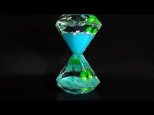 GM-1358  Liquid Timer Stand - Diamond Design