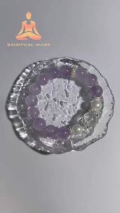 Discover the Power of Our Original Design Natural 12mm Amethyst Bracelet