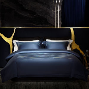 High-end Weave Patterned Luxury Cotton 4-Piece Set