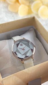 SK Jam Tangan Wanita Luxury Leather Strap Quartz Movement Water Resist K0117L