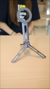 Phone Holder Magnetic 8 inch Portable TRIPLEDI TD1306 Tripod Selfie Stick Travel Stand Aluminium 1/4 Screw Foldable For Samsung iPhone Xiaomi Android IOS