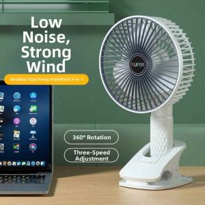 USB Charging Portable Clip-on Fan