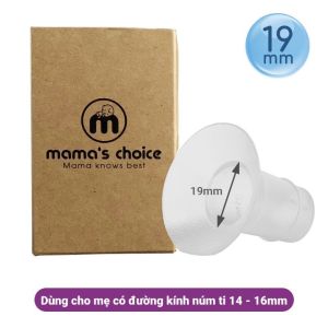 Trợ phễu Silicone Mama’s Choice Newfit- Đệm hạ size phễu máy hút sữa cup hút sữa không dây Mama’s Choice
