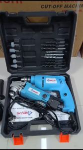 PAKET MURAH Set Mesin Gerinda Tangan dan Mesin Bor 10mm Mikayo spt makita Set Bor dan Gerinda