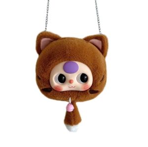 Túi đeo chéo sang trọng Túi đeo chéo nhồi bông baby three dễ thương