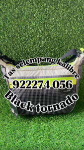 Kalibre Tas Selempang Pria Travel Pouch Hemlock 05 Black Tornado 4L Kalibre 922274056